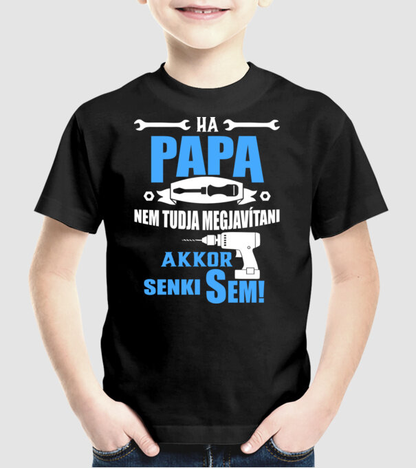  minta fekete pólón
