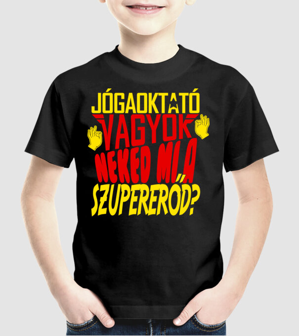 minta fekete pólón