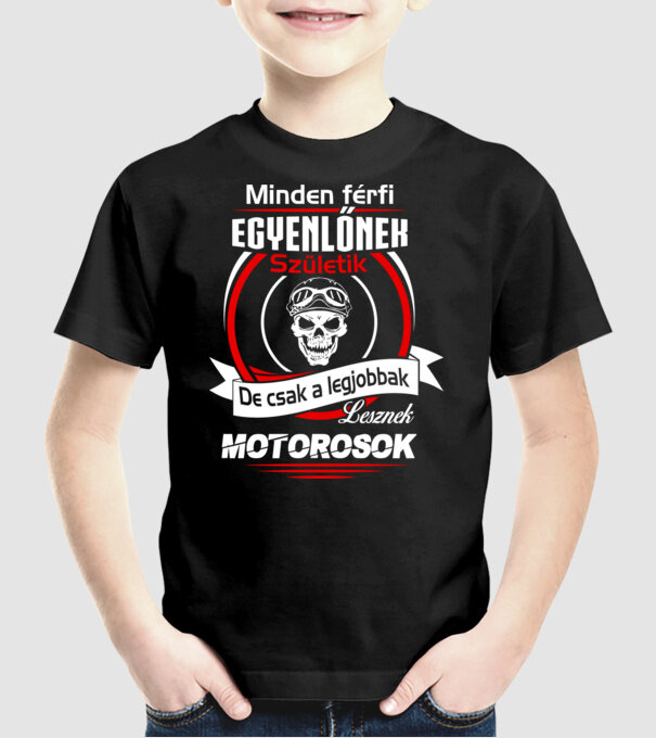  minta fekete pólón