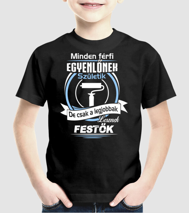  minta fekete pólón