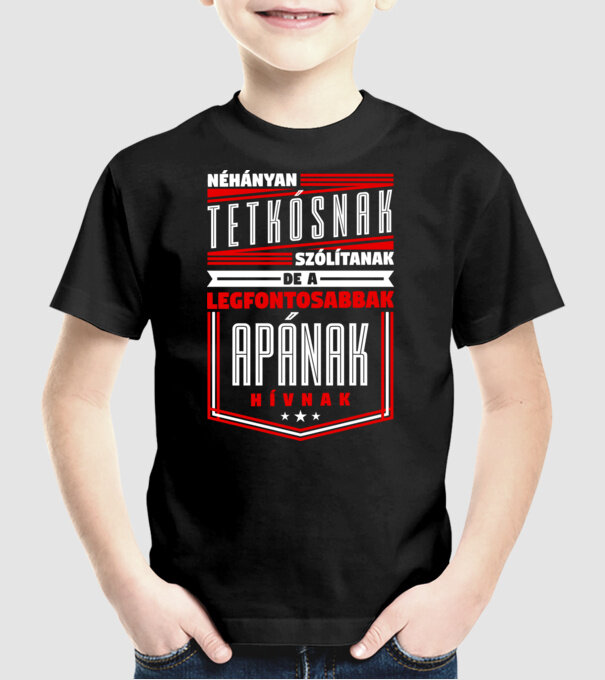  minta fekete pólón
