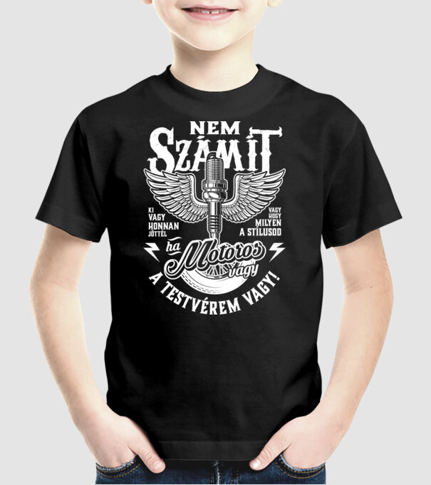 minta fekete pólón