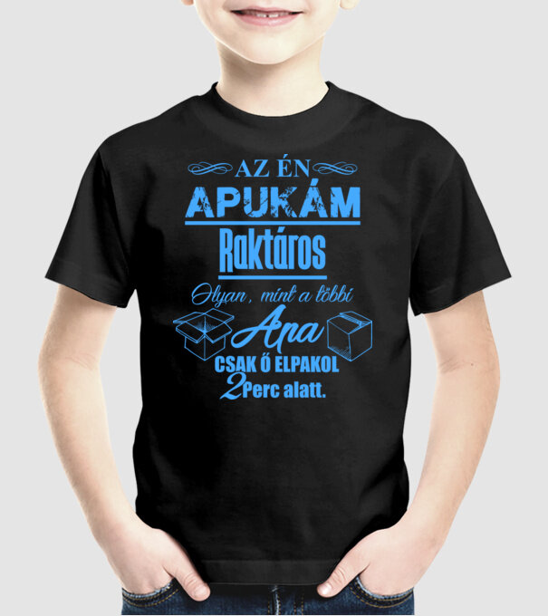  minta fekete pólón