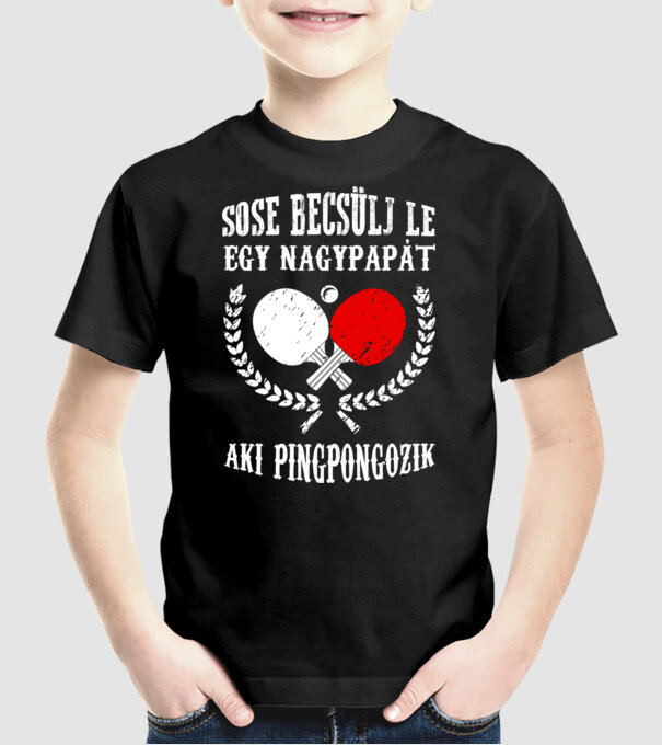  minta fekete pólón