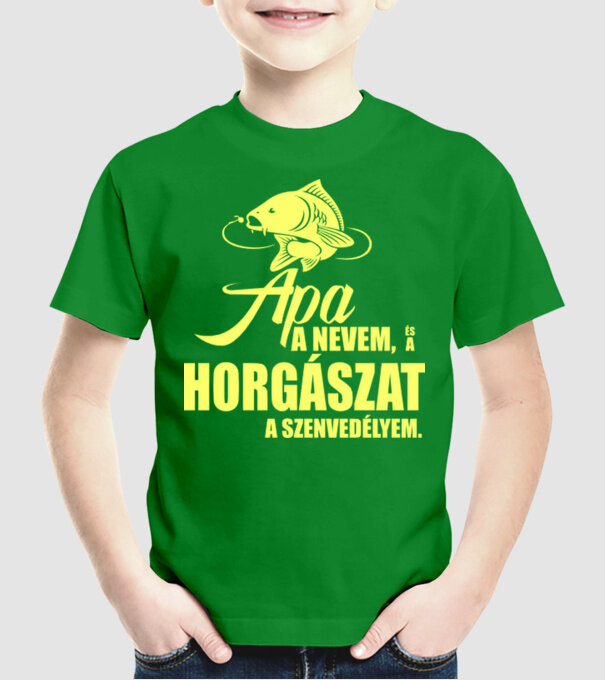  minta zöld pólón