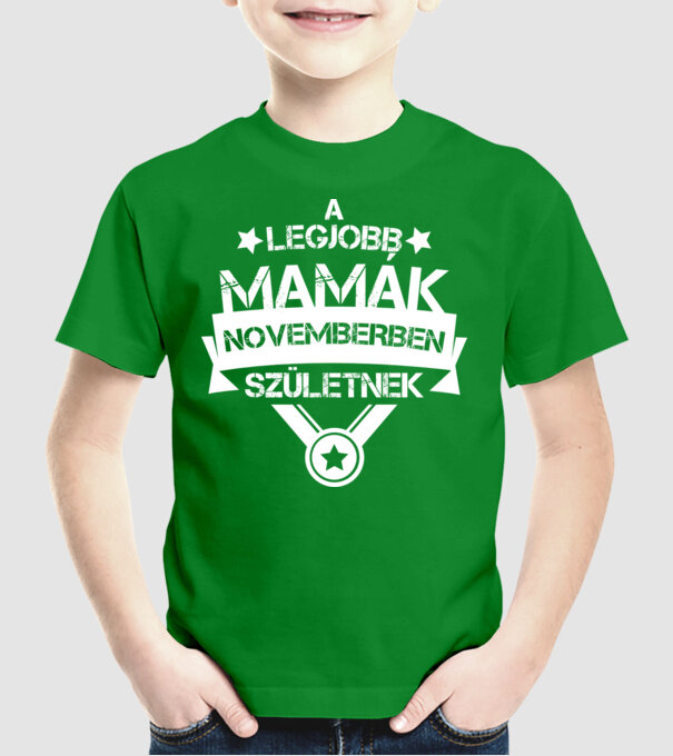  minta zöld pólón