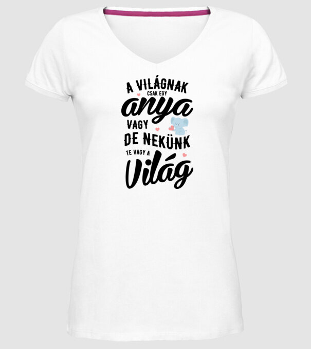  minta fehér pólón