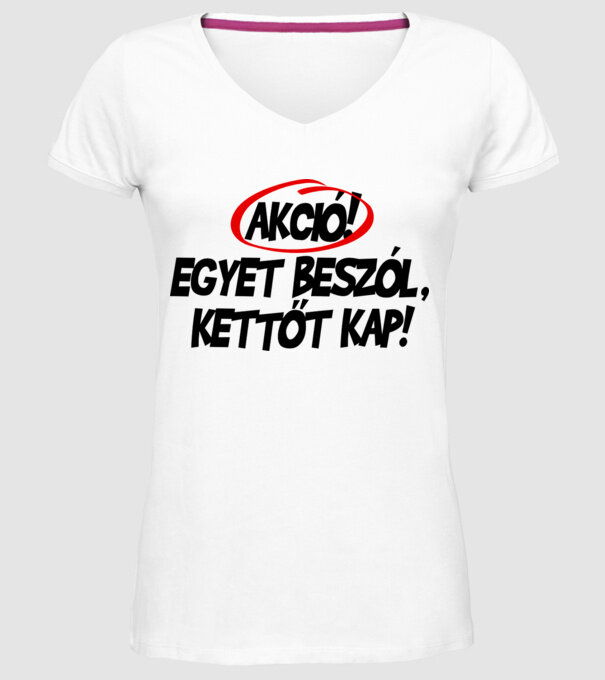  minta fehér pólón