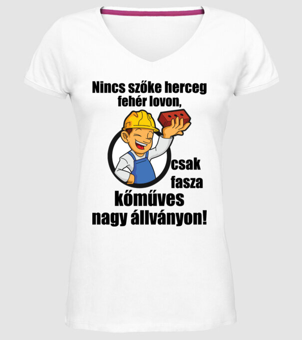  minta fehér pólón