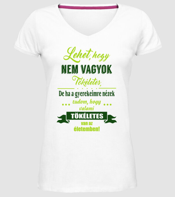  minta fehér pólón