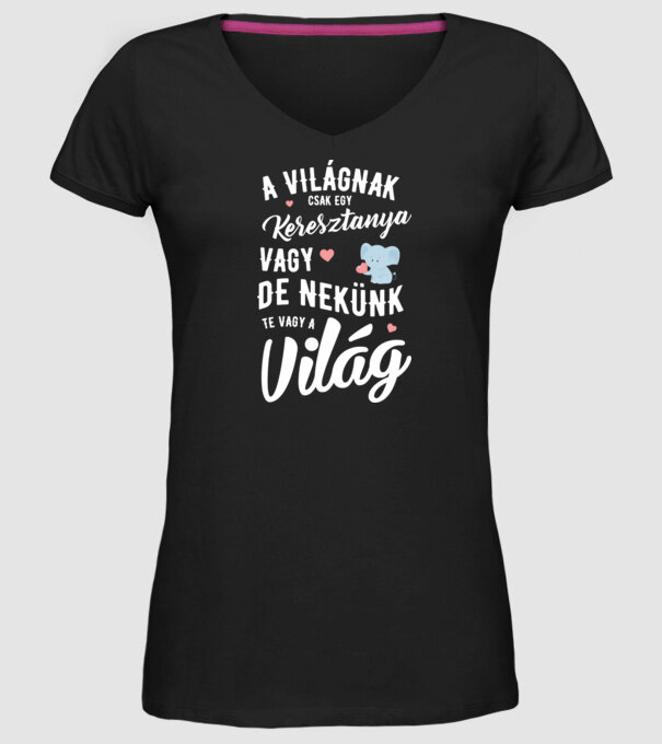  minta fekete pólón