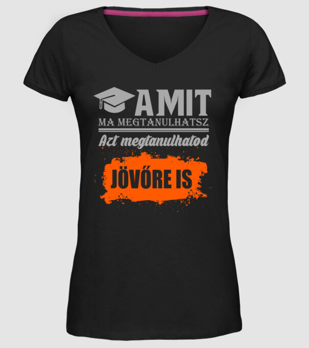  minta fekete pólón
