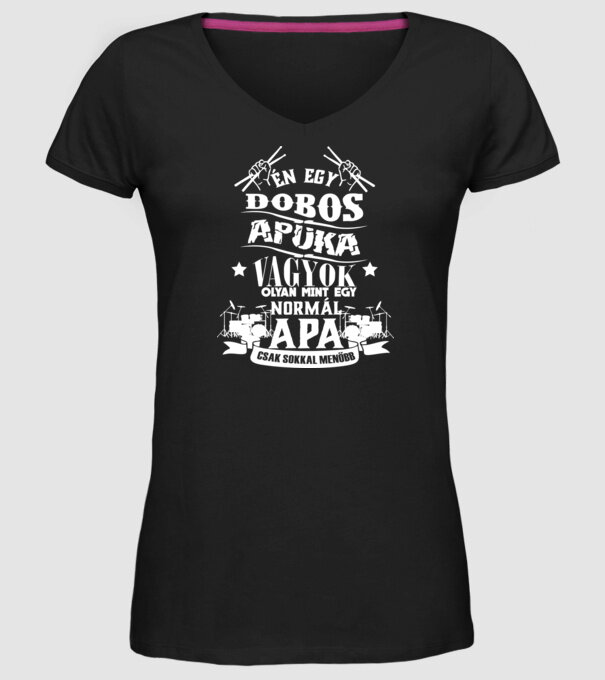  minta fekete pólón