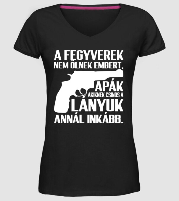  minta fekete pólón