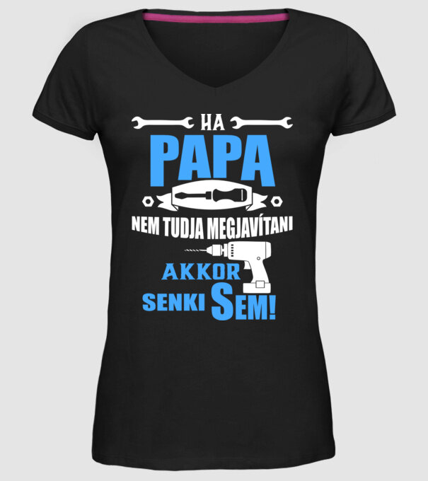  minta fekete pólón