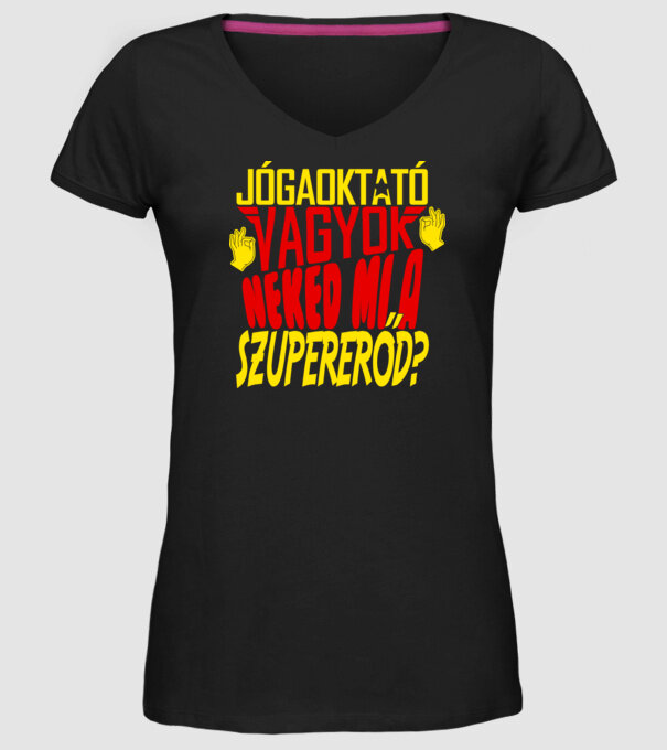  minta fekete pólón