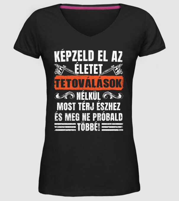  minta fekete pólón