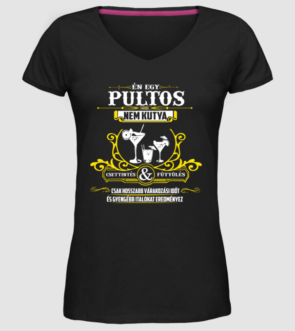 minta fekete pólón