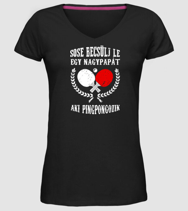  minta fekete pólón