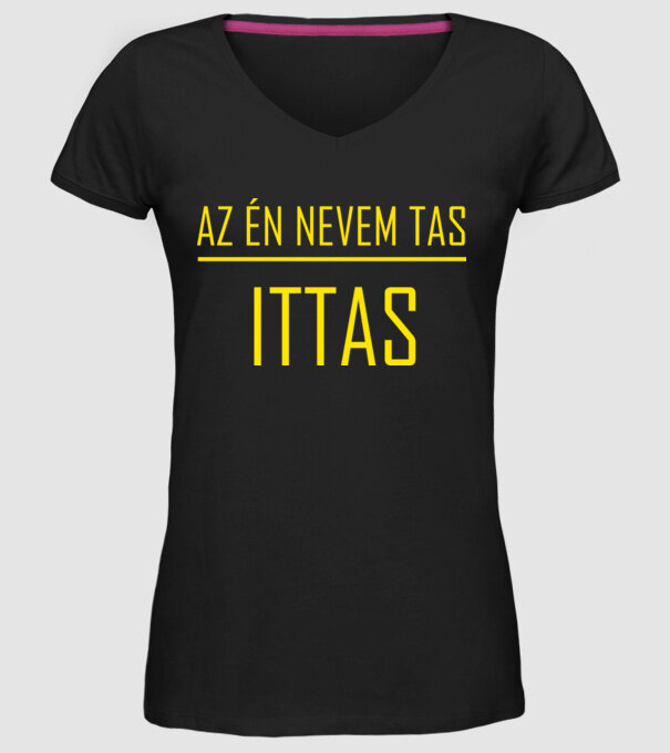  minta fekete pólón