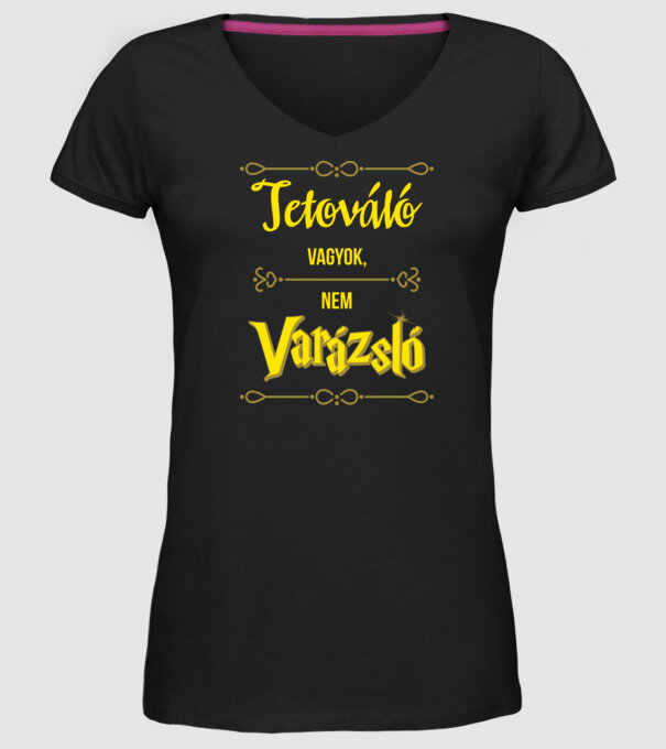  minta fekete pólón