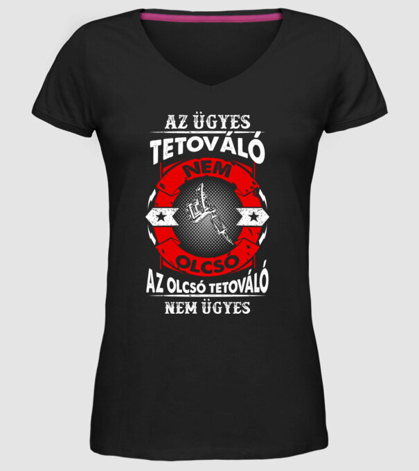  minta fekete pólón