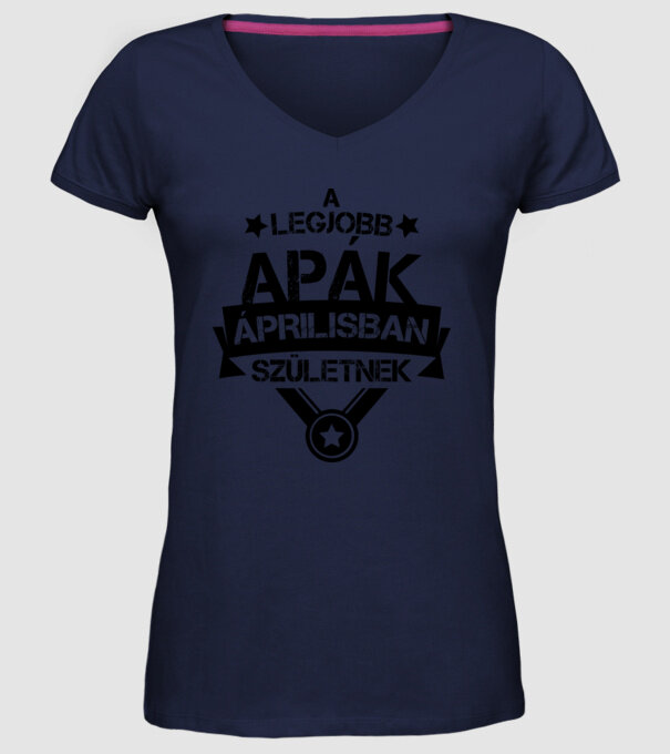  minta sötétkék pólón