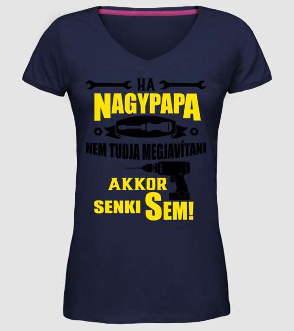  minta sötétkék pólón