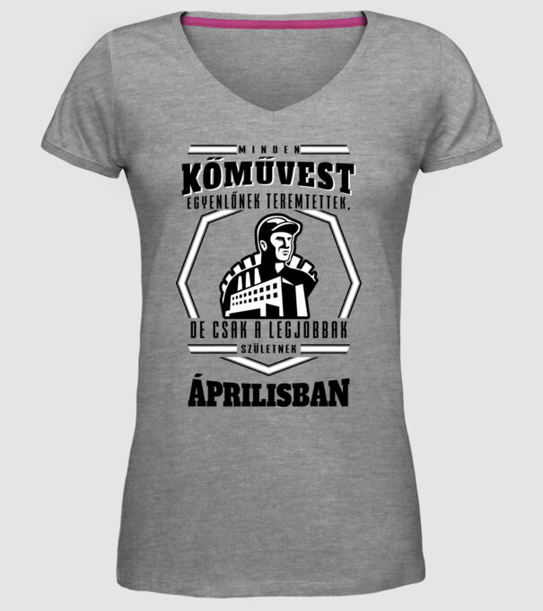  minta szürke pólón