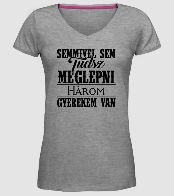  minta szürke pólón