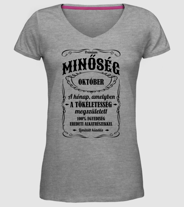  minta szürke pólón