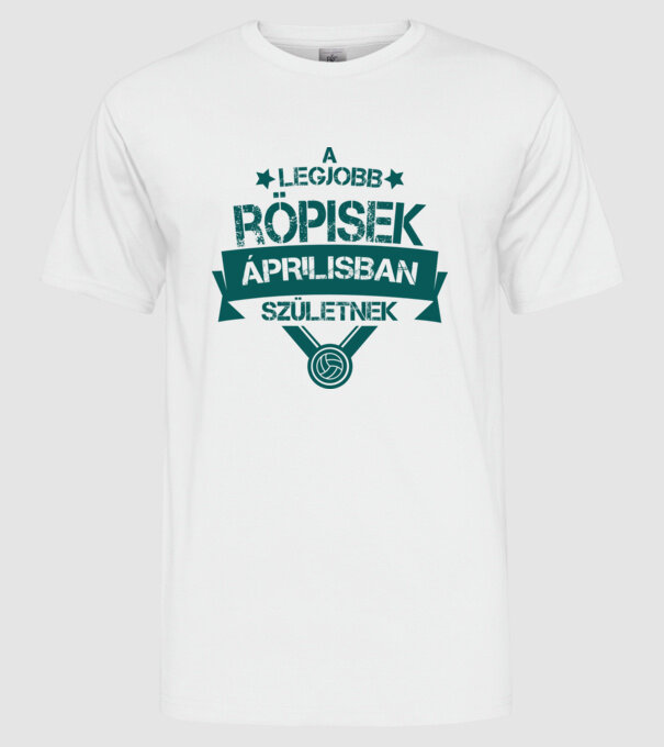  minta fehér pólón