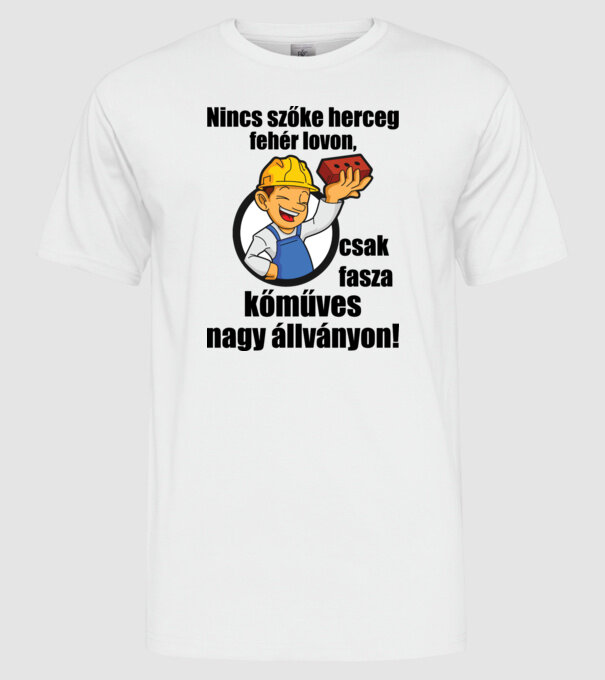  minta fehér pólón