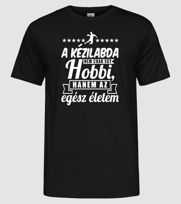  minta fekete pólón