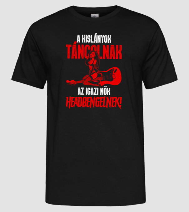  minta fekete pólón