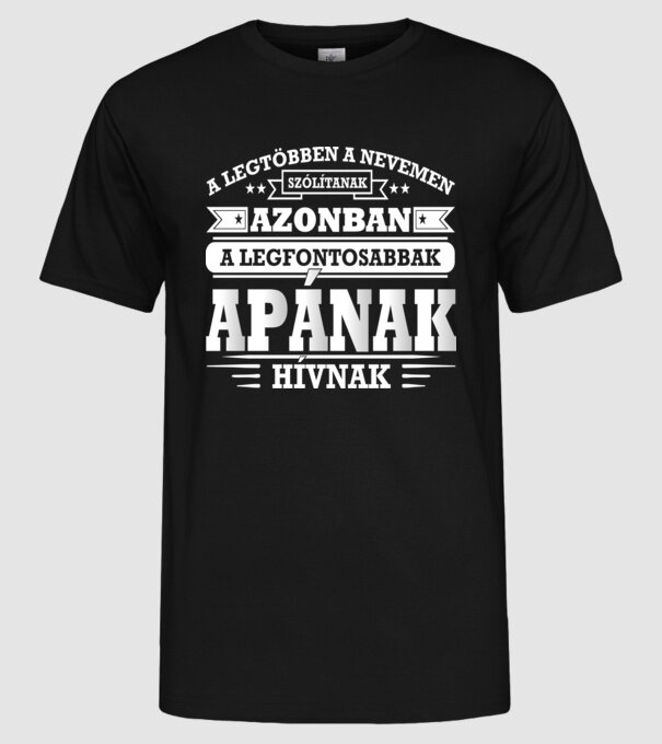  minta fekete pólón