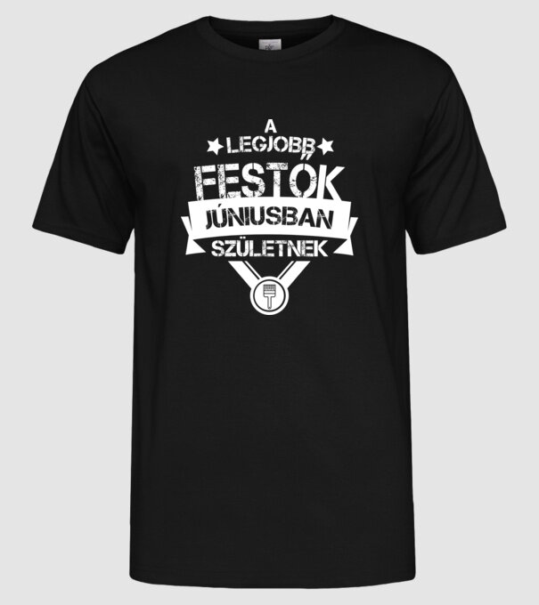  minta fekete pólón
