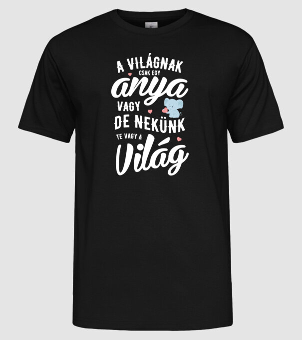 minta fekete pólón