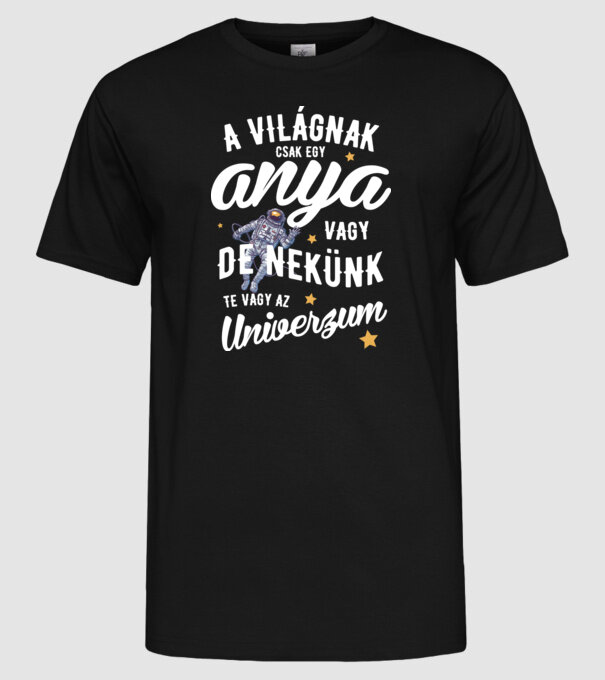  minta fekete pólón