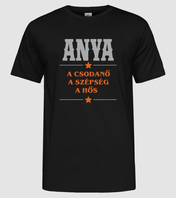  minta fekete pólón