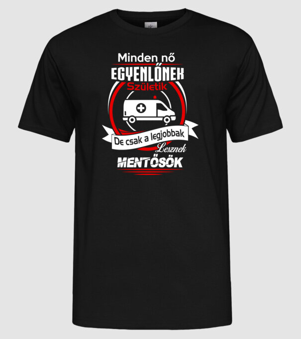  minta fekete pólón