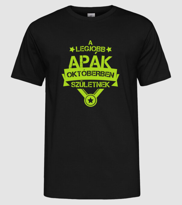  minta fekete pólón