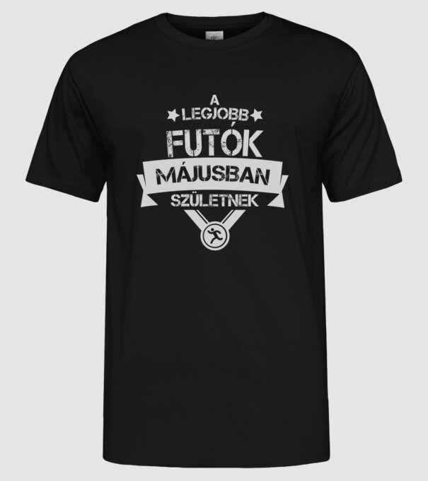  minta fekete pólón