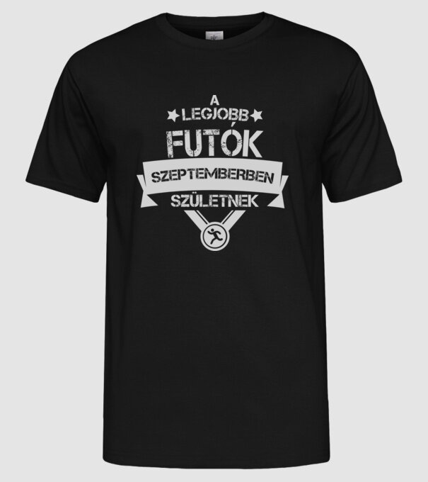  minta fekete pólón