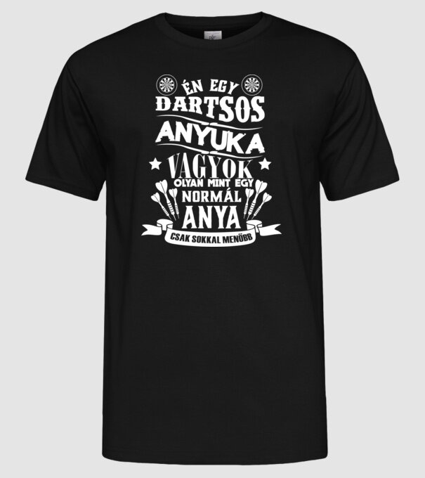  minta fekete pólón