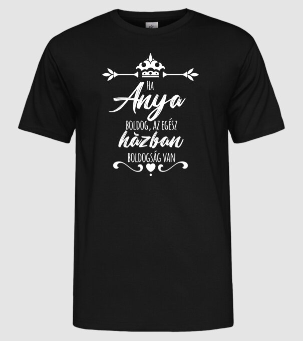  minta fekete pólón