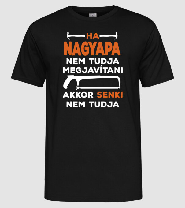 minta fekete pólón