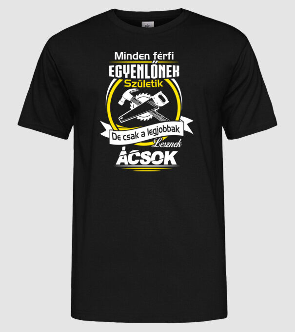  minta fekete pólón