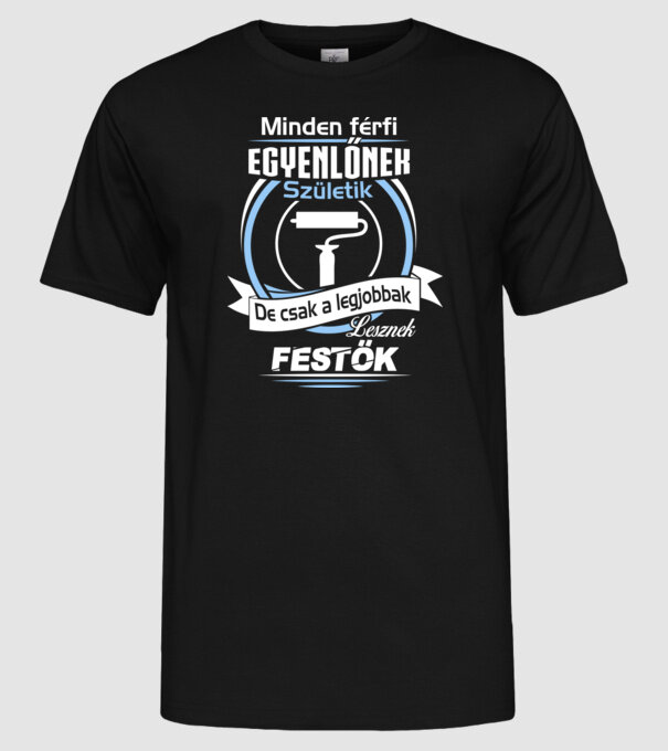  minta fekete pólón