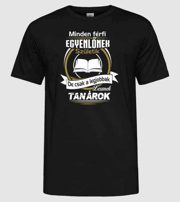  minta fekete pólón